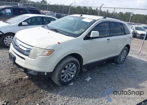 2007 Ford Edge Sel из США, поврежденный, VIN 2FMDK38C57BA99527